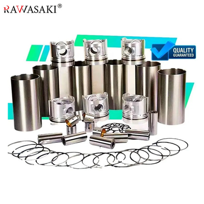 Doosan Excavator D1146 D1146T DE08 ইঞ্জিন সিলিন্ডার 65.01201-0050 পিস্টন 65.02501-0507 লাইনার কিটস