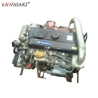 3054C C4.4 74.5Kw এর জন্য আসল 1104C-44T ডিজেল কমপ্লিট ইঞ্জিন অ্যাসি পার কিনস 1104C ইঞ্জিন মোটর