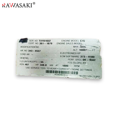 C15 ইঞ্জিন ASSY 2888156 C15 ক্যাটারপিলার ইঞ্জিনের জন্য খননকারী মোটর ইঞ্জিন Assy