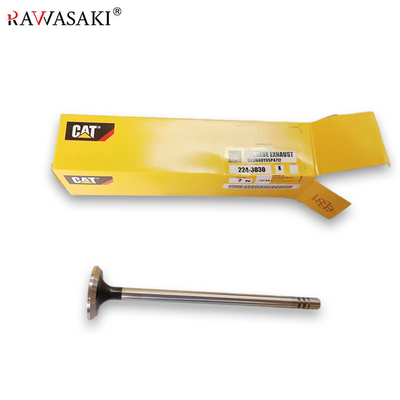 শুঁয়োপোকা ইঞ্জিন যন্ত্রাংশের জন্য E345C E345D E349D বিড়ালের ইঞ্জিন যন্ত্রাংশ C11 C13 নিষ্কাশন ভালভ 224-3030