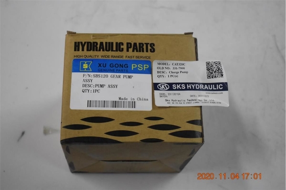 SBS120 গিয়ার পাম্প Assy জন্য  SBS120 E320C
